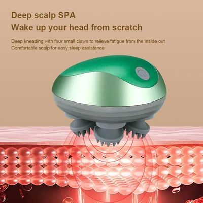 Mini Head Massager Cordless Electric Scalp Massager Infrared Physiotherapy 0.800 kg