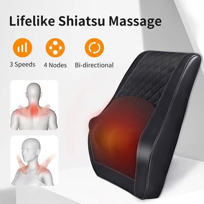 Product Size 38.1 x 5.08 x 33.02 cm 6W 3D Neck and Back Massager for Ultimate Relief