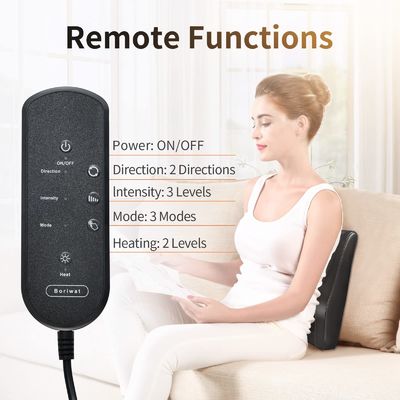 Product Size 38.1 x 5.08 x 33.02 cm 6W 3D Neck and Back Massager for Ultimate Relief