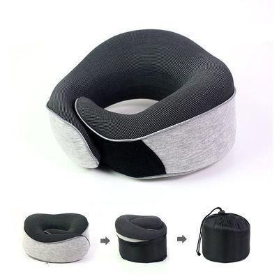 Memory Foam Eye Mask and Neck Rest Cushion Set Portable Cooling U Design Travel Pillow