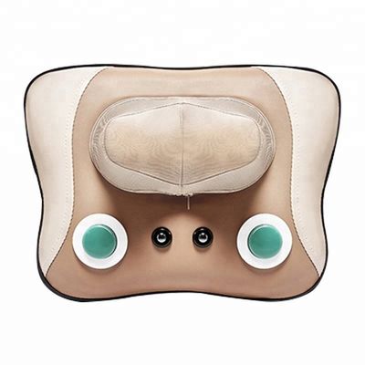 s Best White Shiatsu Infrared Heat Neck Kneading Massage Cushion with Long Battery Life