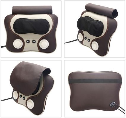 s Best White Shiatsu Infrared Heat Neck Kneading Massage Cushion with Long Battery Life