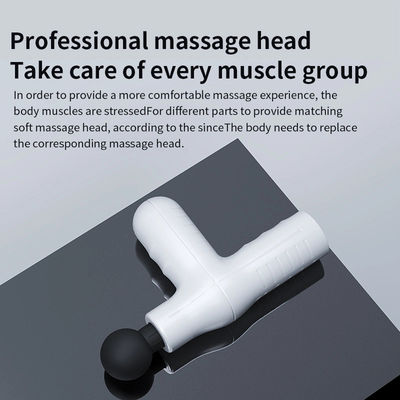 Rotational Speed 3000rmp Max 20W Mini Electric Massage Gun with Nano Silica Gel Handle