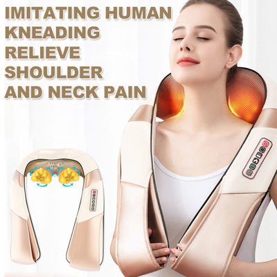 U Shaped Kneading Shoulder Neck Massage Pillow with Heating and Infrared Physiotherapy