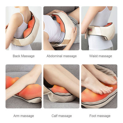 U Shaped Kneading Shoulder Neck Massage Pillow with Heating and Infrared Physiotherapy