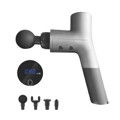 Nano Silica Gel Handle Body Mini Massage Gun for Sports Massage and Fascial Relaxation