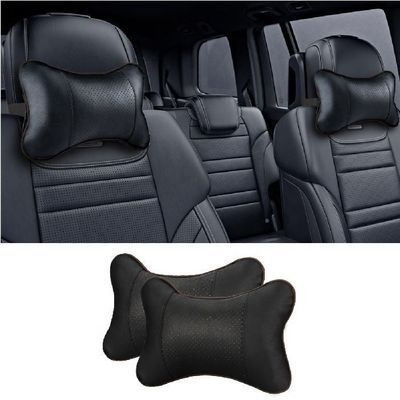 Car Neck Pillow Pack of 2 Breathable Headrest Cushion for Neck Support and Relaxation