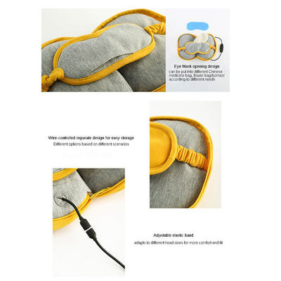 USB Timer Steam Eye Mask Multifunctional Massage Pillow for Neck and Shoulder Relaxation