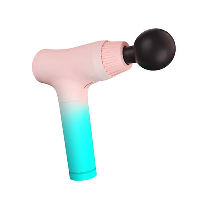 Green Wireless Body Muscle Relaxation Mini Fascial Massage Gun with Vibratory Function