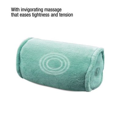 Vibrating Massage Roll Pillow for Therapy Massaging Neck Back Arms Legs Electric Relax Cushion