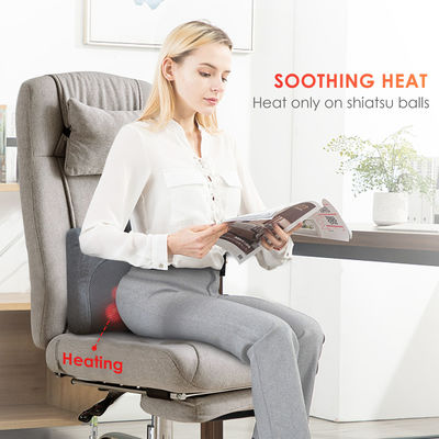 Flexible Massage Nodes Neck and Back Massager Pillow with Customized Color Option