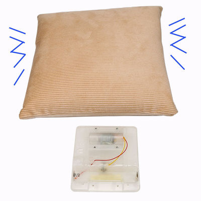 Foam Pressure Relief Battery Operated Single Electric Vibration Travel Massage Pillow