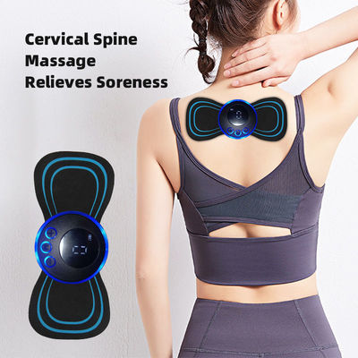 Black Manual Control Portable Design 4 Heads Neck Massage Car Pillow Massager Neck