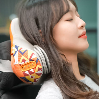 30X24X12 cm Hot Compress Shiatsu Massage Pillow with Vibration and Customized Color