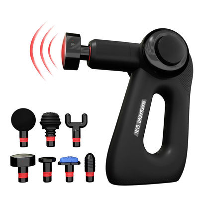 Nano Silica Gel Handle Electric Massage Gun for Muscle Recovery and Pain Relief