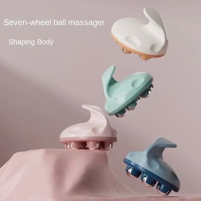 Muscle Back Neck Joint Foot Shoulder Leg Fat Burning Body Shaping Massage Tool Belly Thigh Calf Slimming 3D Roller Massager