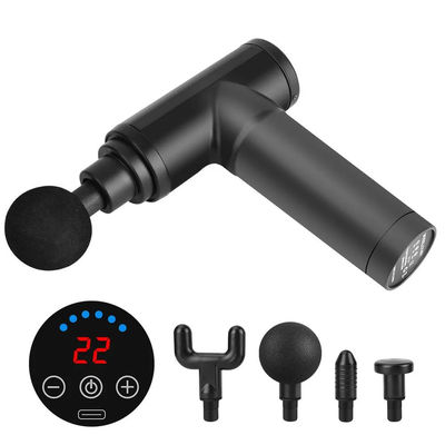Powerful Handheld Massage Gun Portable Fitness Electric Pistolet for Fascial Relaxation