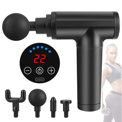 Powerful Handheld Massage Gun Portable Fitness Electric Pistolet for Fascial Relaxation