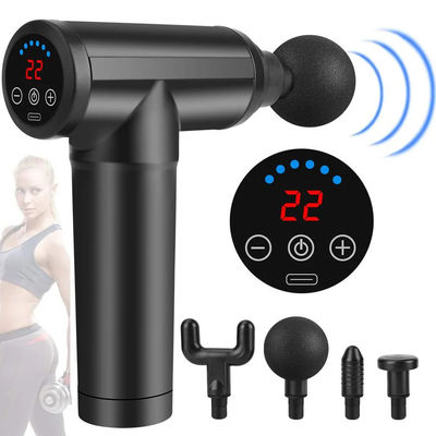 Powerful Handheld Massage Gun Portable Fitness Electric Pistolet for Fascial Relaxation