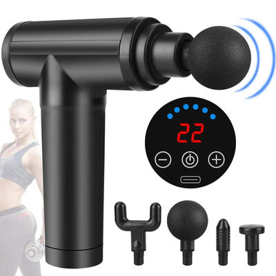 Powerful Handheld Massage Gun Portable Fitness Electric Pistolet for Fascial Relaxation