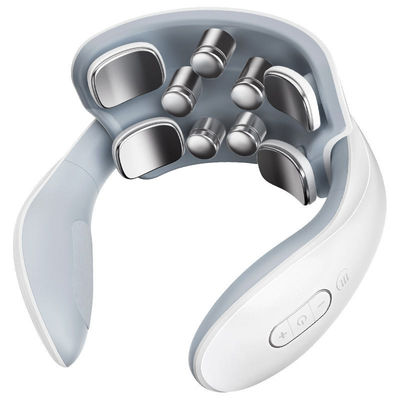 0.5 kg Customized Travel Smart Wireless U Shaped Electric Neck And Shoulder Massager With Heating Patch