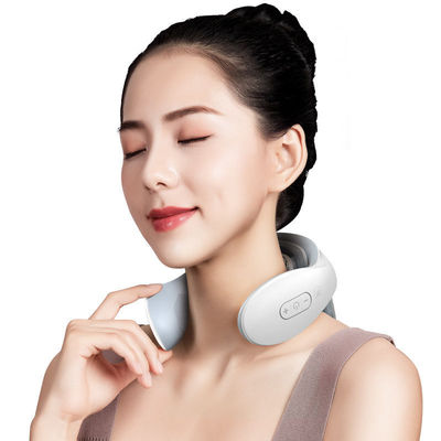 0.5 kg Customized Travel Smart Wireless U Shaped Electric Neck And Shoulder Massager With Heating Patch