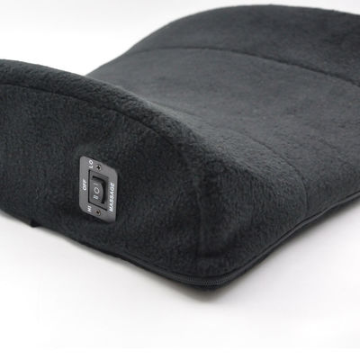 Rechargeable Vibrating Lumbar Massager Cushion Ideal for Body Support