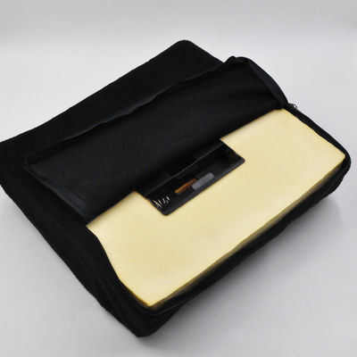 Rechargeable Vibrating Lumbar Massager Cushion Ideal for Body Support