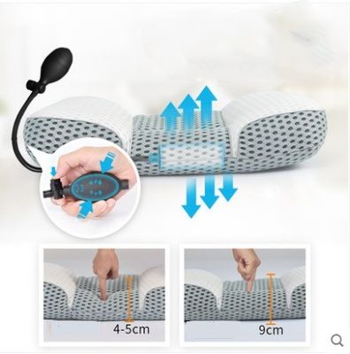 Massage Pillow Portable Electric Shiatsu Vibrating Neck Back Waist Cushion With Heat