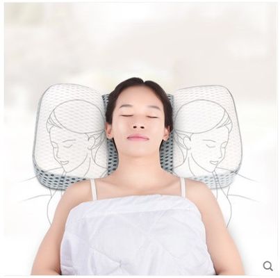 Massage Pillow Portable Electric Shiatsu Vibrating Neck Back Waist Cushion With Heat