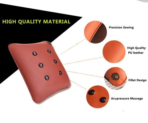 Neck Rest Shoulder Massager 8W Battery Operated Vibrating Back Massage Cushion Pillow