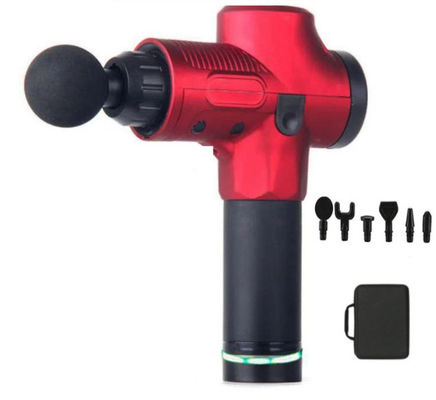 Electric Deep Vibrating Tissue Fascial Muscle Massage Gun with Nano Silica Gel Handle
