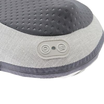 500mAh Battery Capacity Customized Vibrating Heat Massager Pillow for Body Relaxation