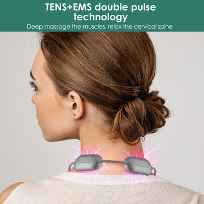 Relaxing TENS EMS Pendant Cervical Spine Massager for Neck and Shoulder Pain Relief