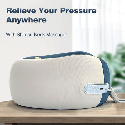 Infrared Physiotherapy U Shape Neck Massager with Vibration Massage and Heat Function