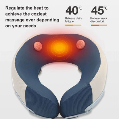 Infrared Physiotherapy U Shape Neck Massager with Vibration Massage and Heat Function