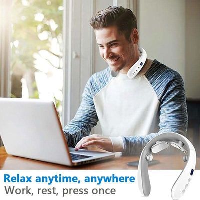 Effective Cervical Spine Pain Relief Neck Massager with Infrared Physiotherapy Function