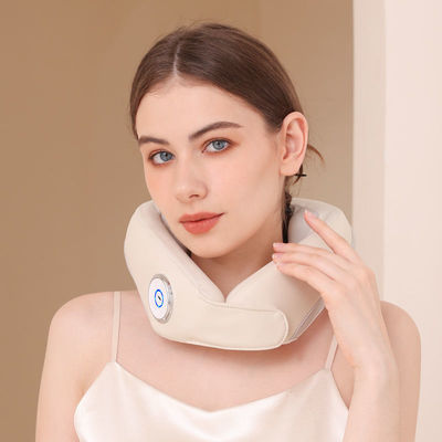 Relax and Recharge with Our Convenient Battery-Operated Neck Pillow Shoulder Massager