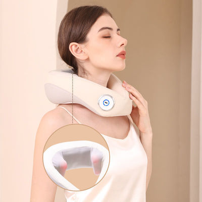 Relax and Recharge with Our Convenient Battery-Operated Neck Pillow Shoulder Massager