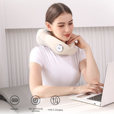 Relax and Recharge with Our Convenient Battery-Operated Neck Pillow Shoulder Massager