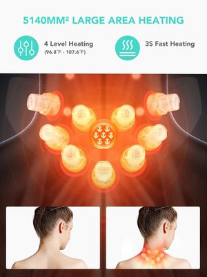 11W Rated Power Cordless Deep Tissue Vibration Massager for Customized Relief