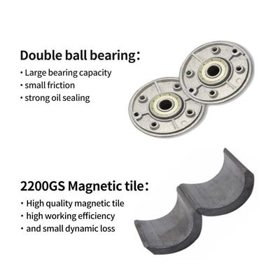Brush Commutation High Torque Permanent Magnet Motor 30W 12V/24V DIY Generator Motor