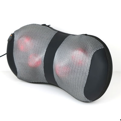 Rechargeable Massage Pillow with Heatable Neck Shiatsu Massage and Infrared Physiotherapy