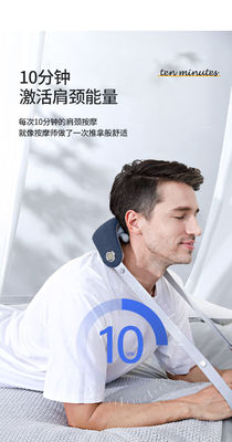 15W Electric Human-Hand Kneading Neck Shoulder Massager with Heat and Portable Design