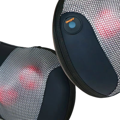 Rechargeable Massage Pillow with Heatable Neck Shiatsu Massage and Infrared Physiotherapy
