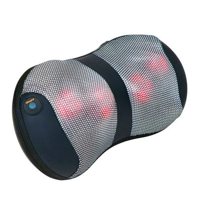 Rechargeable Massage Pillow with Heatable Neck Shiatsu Massage and Infrared Physiotherapy