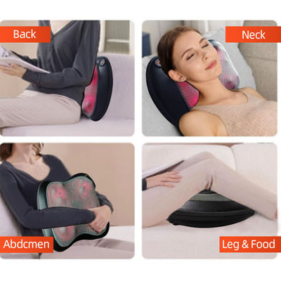 12V Battery Capacity Massage Pillow for Lower Back Pain Relief Large Massage Zone