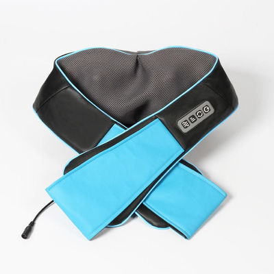 25W Electric Full Body Deep Tissue Kneading Pillow Massage Shiatsu Back Shoulder And Neck Massager With Heat