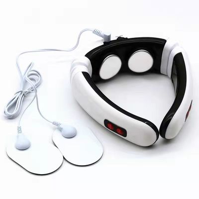 18X17X6 cm Wireless Electric Portable Vibrating Neck Massage Pillow for Neck Pain Relief