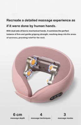 Infrared Physiotherapy Hot Therapy Vibrating Mini Cervical Smart Relax Neck Massager